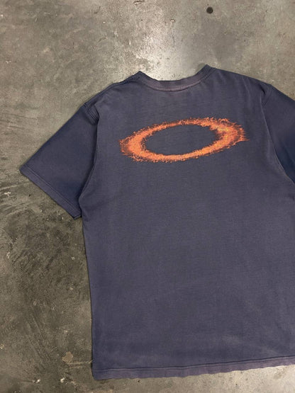 90s Vintage Oakley Software Flame Icon T-Shirt
