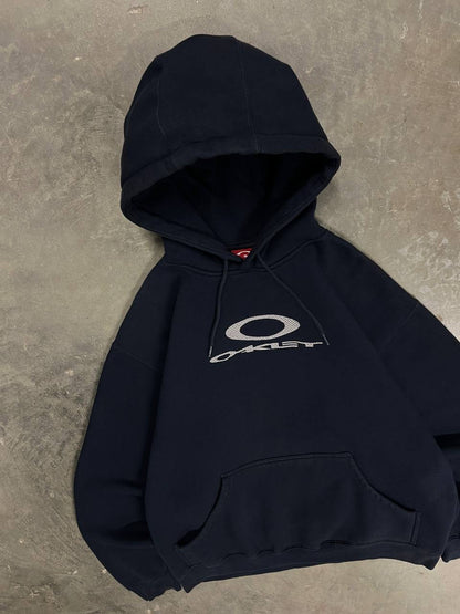 00s Vintage Oakley Embroidered Logo Hoodie
