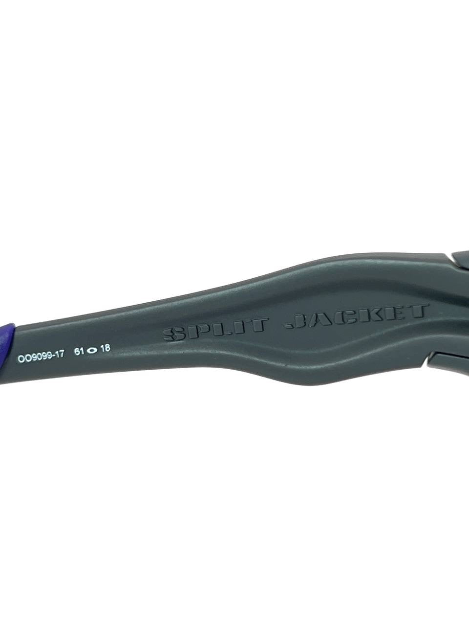 2011 Oakley Split Jacket Infinite Hero Carbon / Violet Iridium Sunglasses