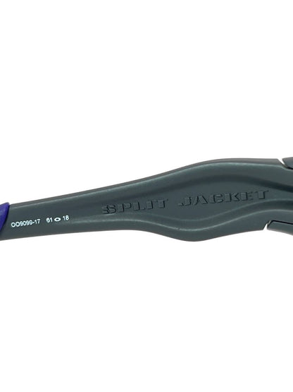 2011 Oakley Split Jacket Infinite Hero Carbon / Violet Iridium Sunglasses