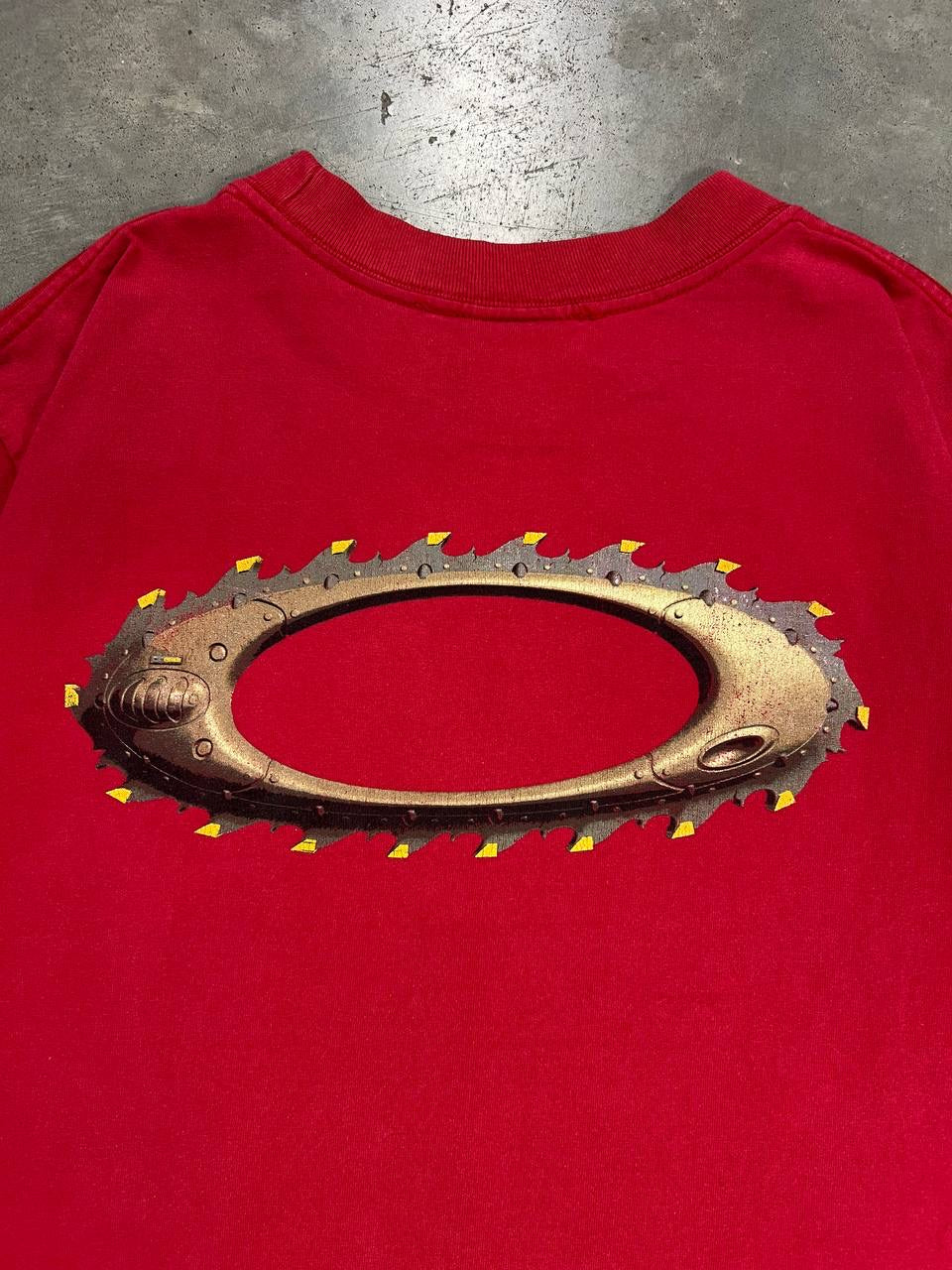 90s Vintage Oakley Software Chop Saw T-Shirt