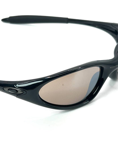1999 Oakley Minute Gen 2 Jet Black / Titanium Iridium Sunglasses