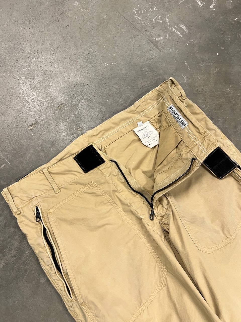 00s Vintage Stone Island Combat Cargo Pants