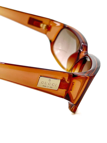 00s Vintage Gucci GG2455 Pink Gradient Sunglasses
