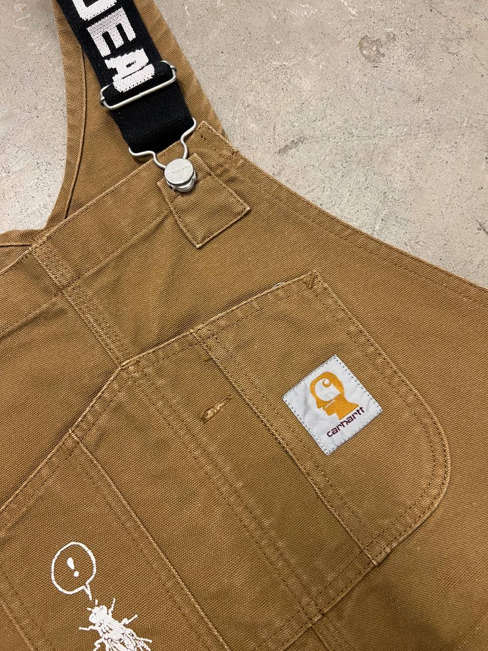 Carhartt × Brain Dead Bib Overall