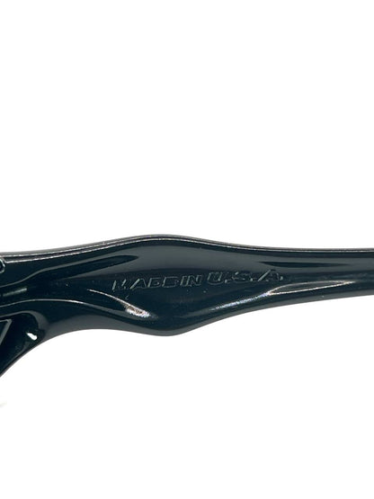 2004 Oakley Unknown Polished Black / Black Iridium Sunglasses