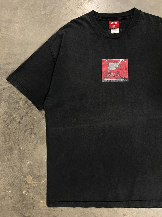 00s Vintage Oakley Skull T-Shirt