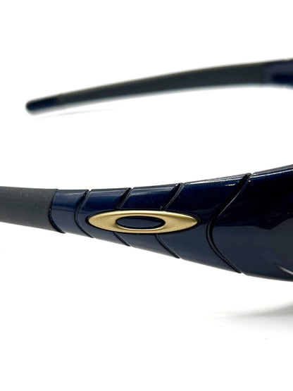 2001 Vintage Oakley Eye Jacket 2.0 Midnight / 24K Gold Iridium Sunglasses
