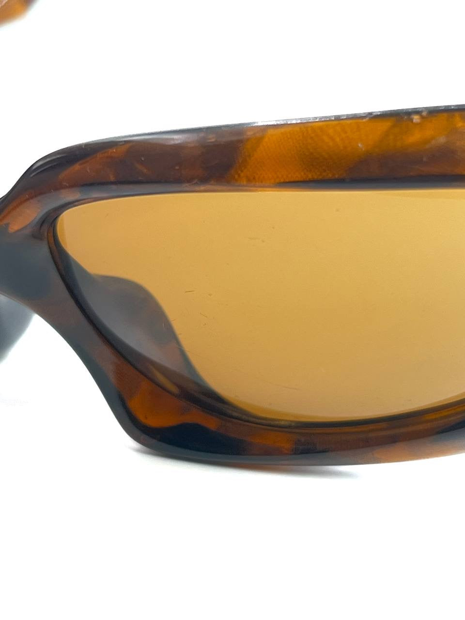 2004 Vintage Oakley Monster Doggle Brown Tortoise / Bronze Sunglasses