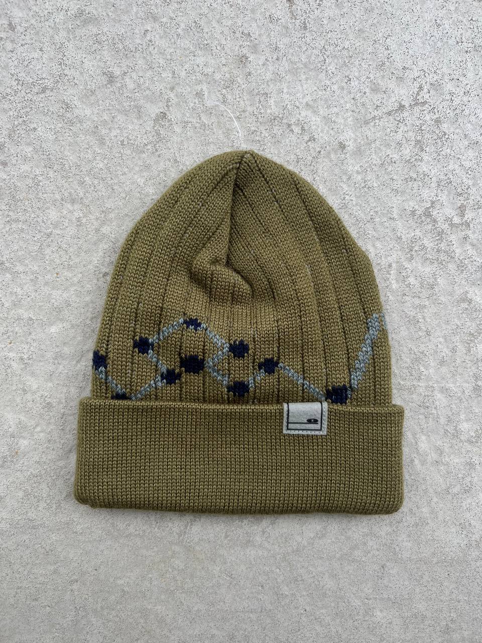 Vintage 2000s Salomon Advanced Skin Beanie Hat Khaki