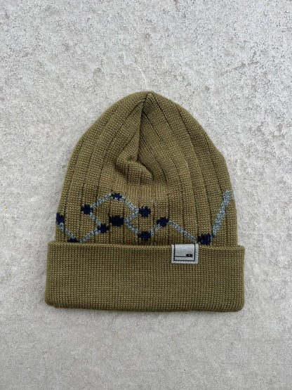 Vintage 2000s Salomon Advanced Skin Beanie Hat Khaki