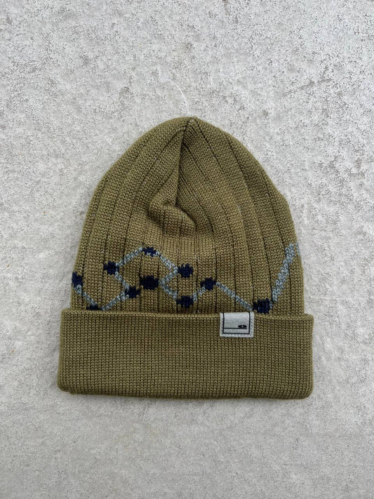 Vintage 2000s Salomon Advanced Skin Beanie Hat Khaki