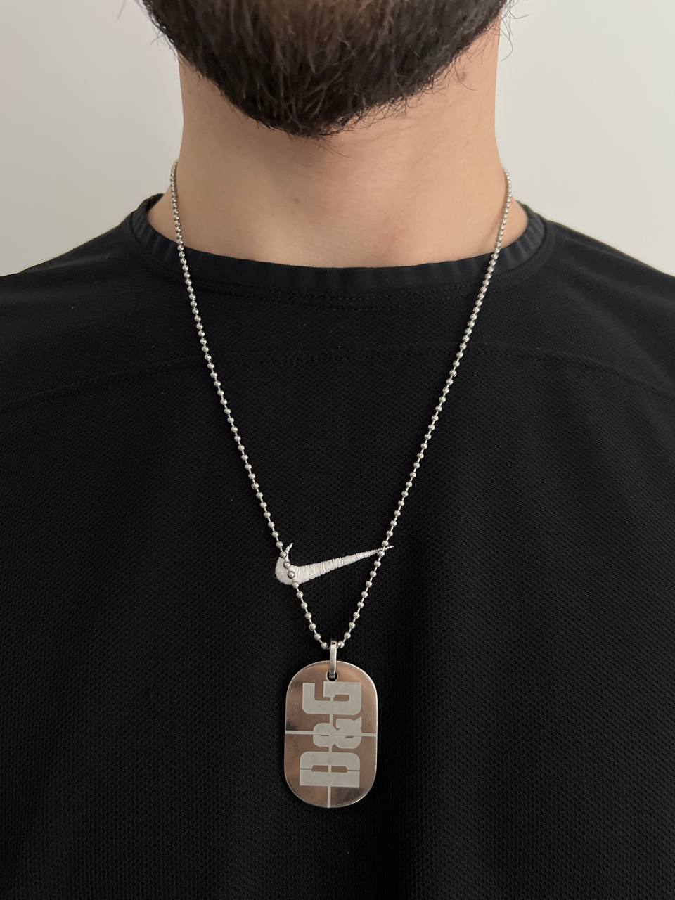 Vintage Dolce & Gabbana Dog Tag Necklace