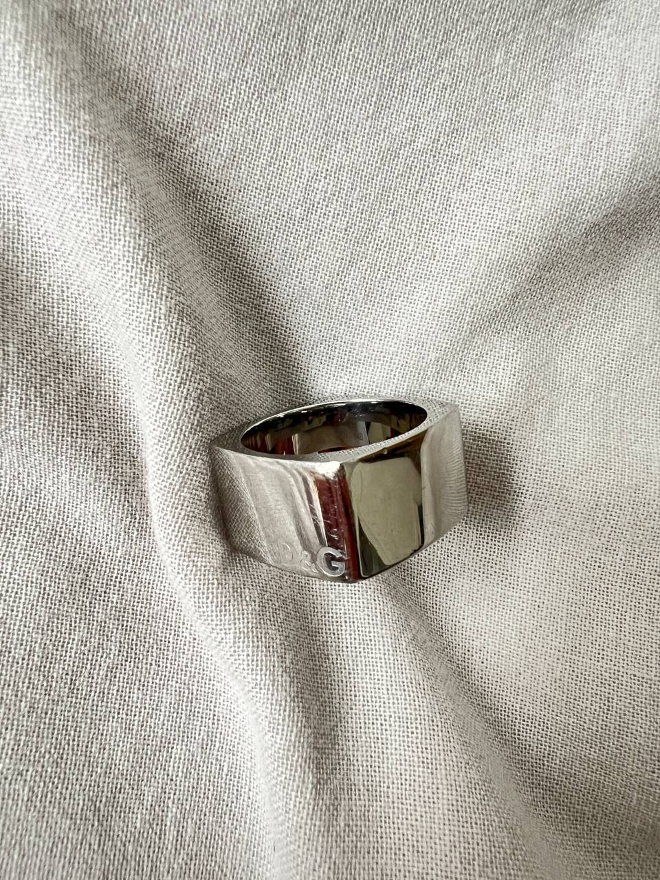 Vintage Men's Dolce & Gabbana Squared Ring