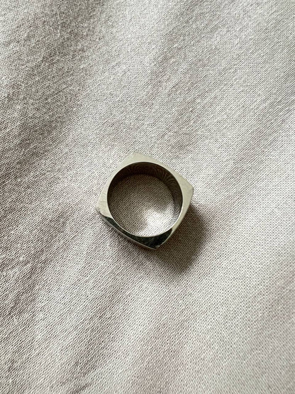 Vintage Men's Dolce & Gabbana Squared Ring