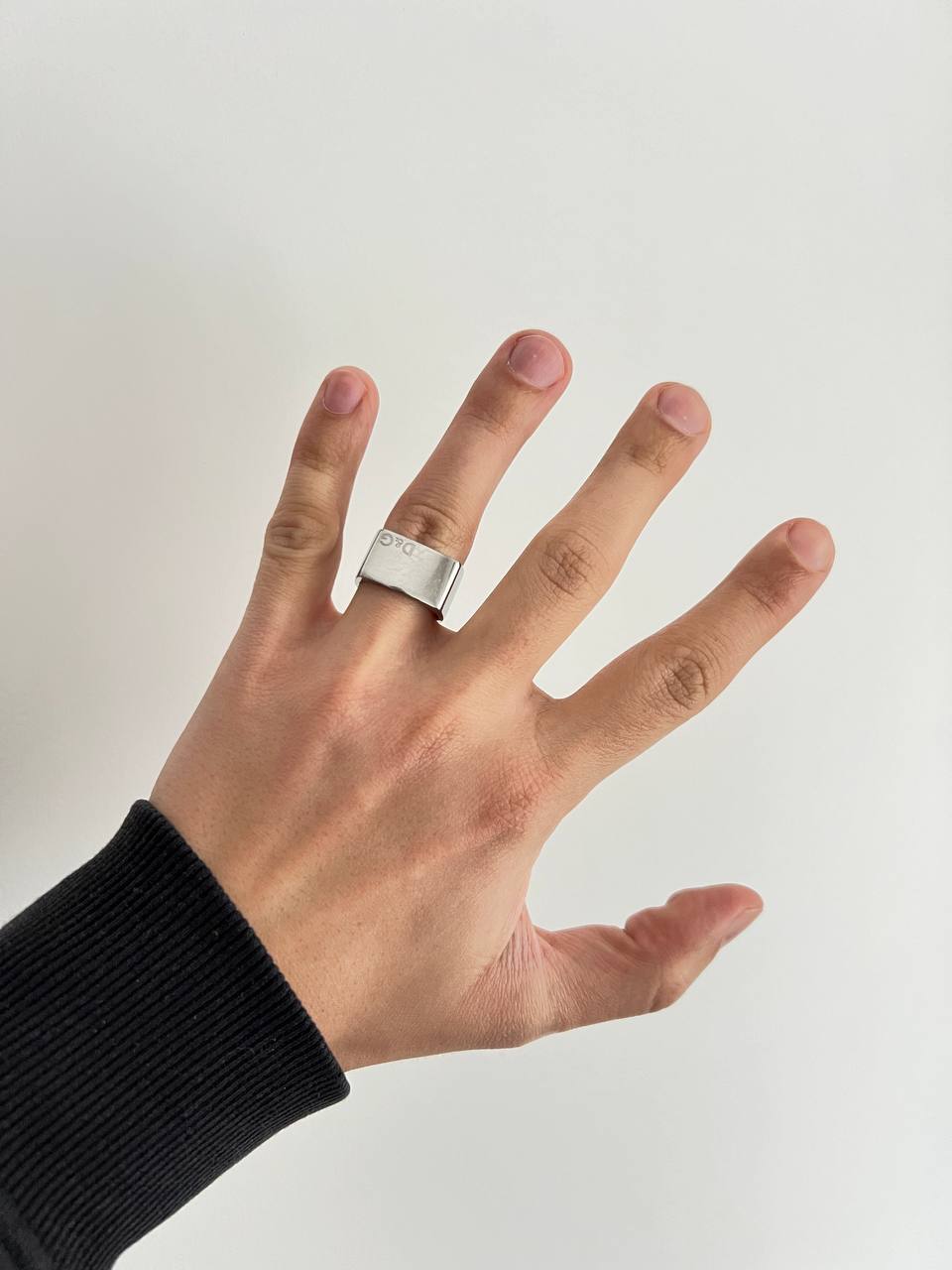 Vintage Men's Dolce & Gabbana Squared Ring