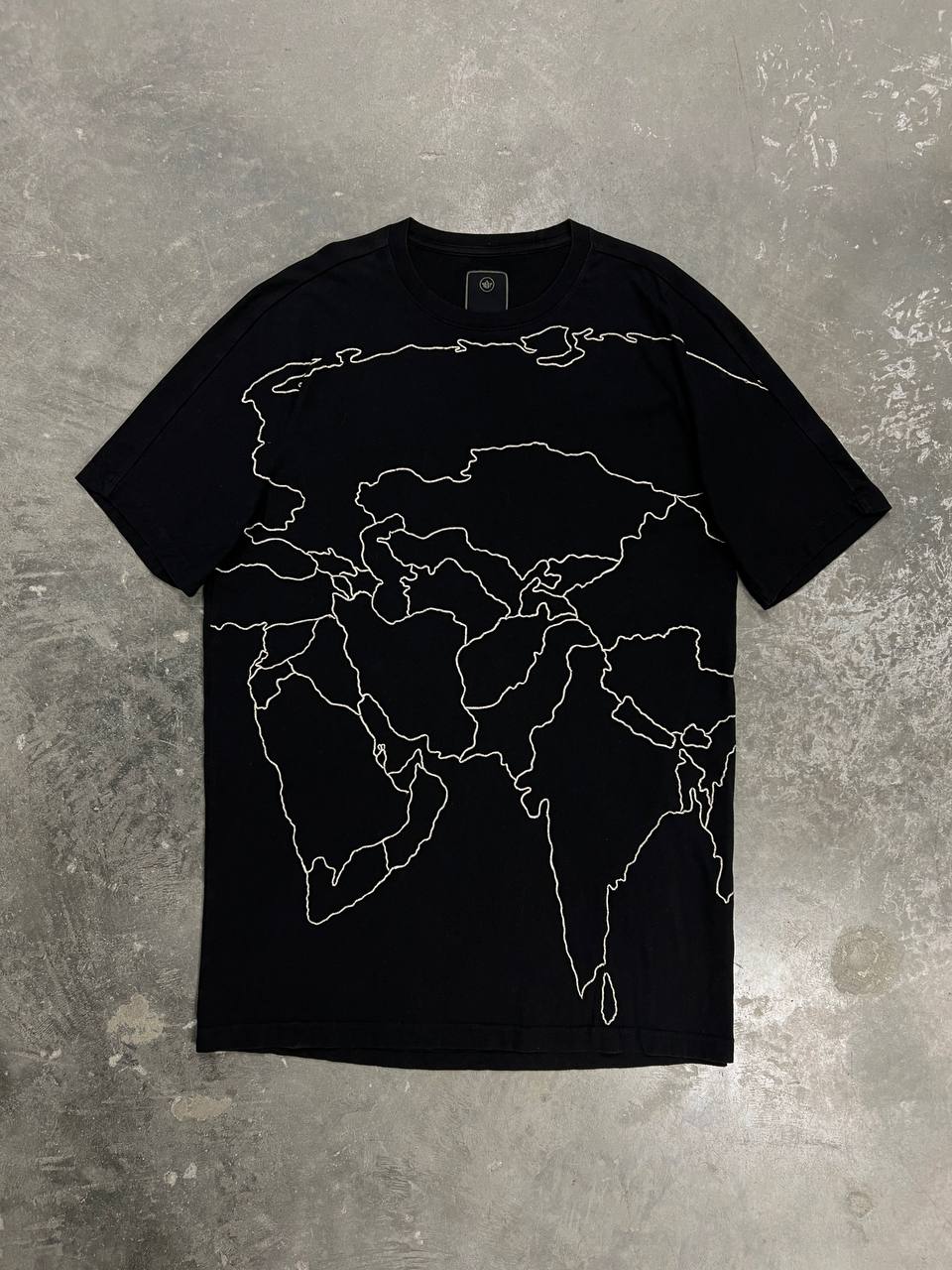 Maharishi Embroidered Map T-Shirt