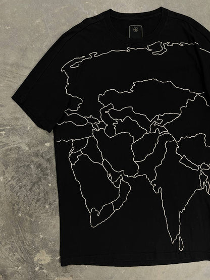 Maharishi Embroidered Map T-Shirt