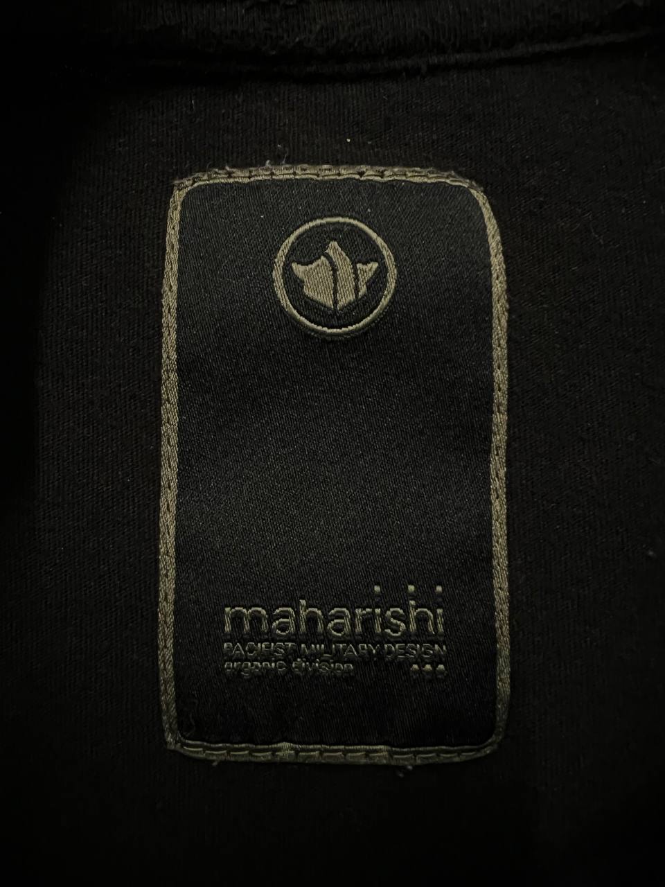 Maharishi Embroidered Map T-Shirt