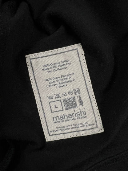 Maharishi Embroidered Map T-Shirt