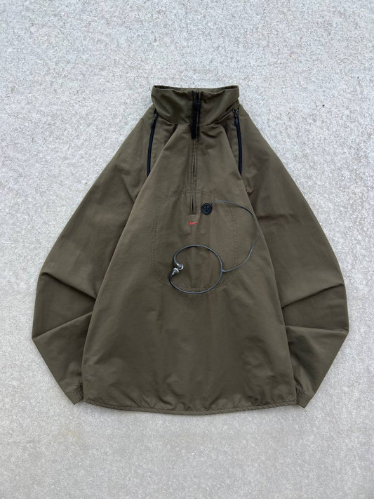 00s Vintage Nike Morse Code Transformer MP3 Jacket