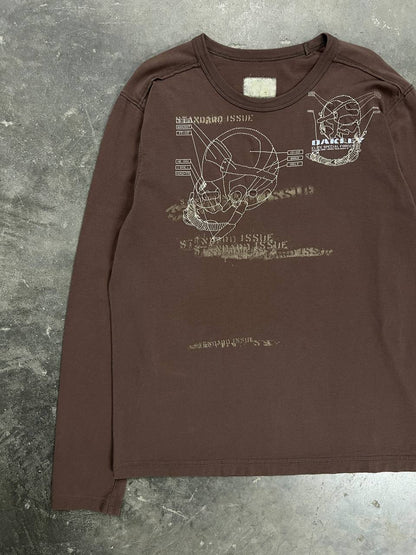 00s Vintage Oakley Factory Pilot Longsleeve