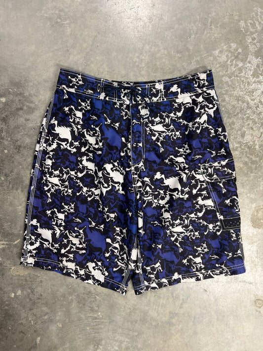 00s Vintage Oakley Skull Shorts