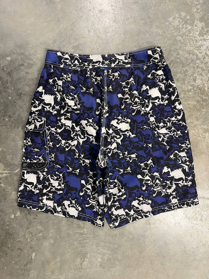 00s Vintage Oakley Skull Shorts