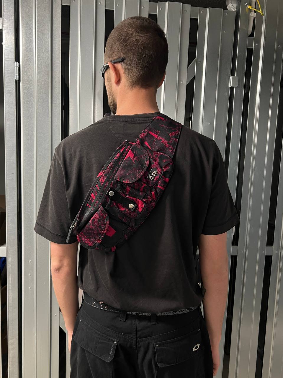 00s Vintage Oakley Hip Waist Bag