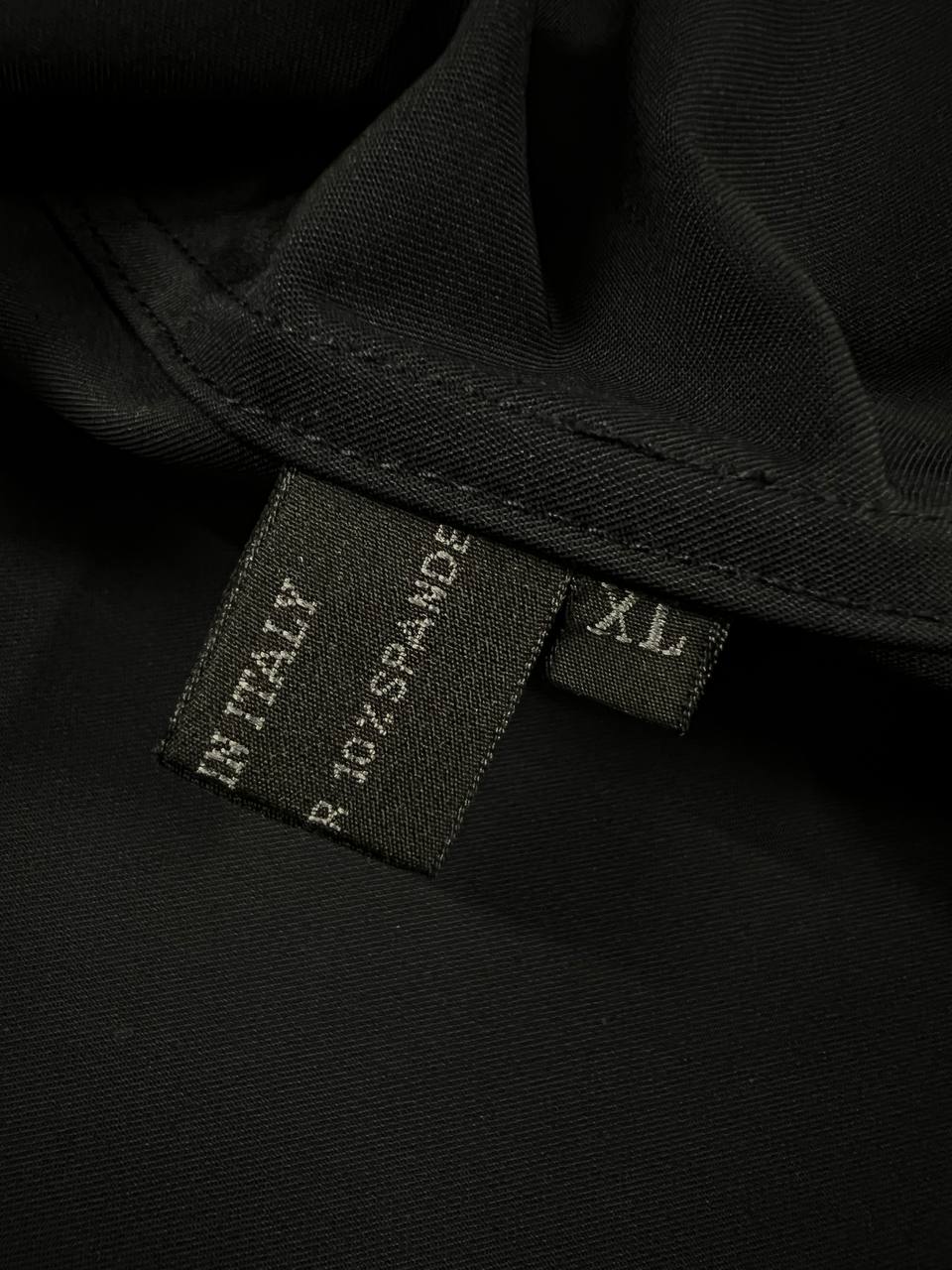 Prada Milano Trench Coat Jacket Double Collar Dark Navy