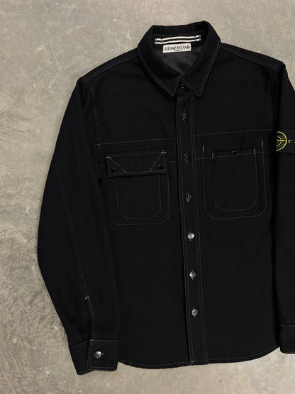 2011 Stone Island Wool Overshirt Jacket