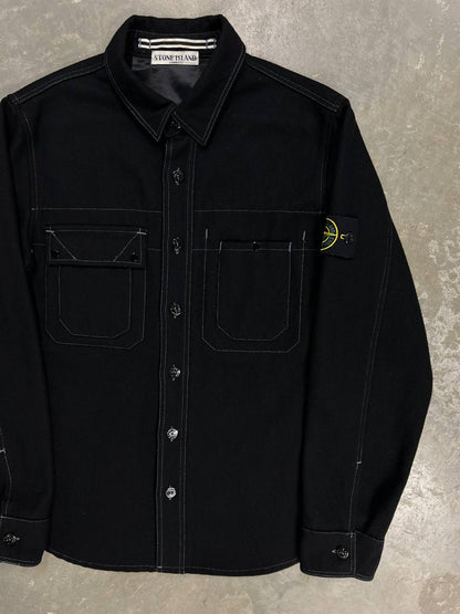 2011 Stone Island Wool Overshirt Jacket