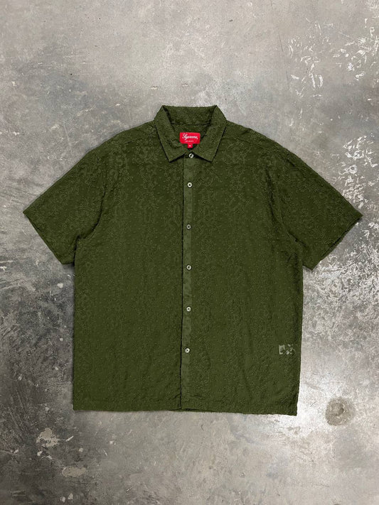 S/S22 Supreme Chainstitch Chiffon Shirt