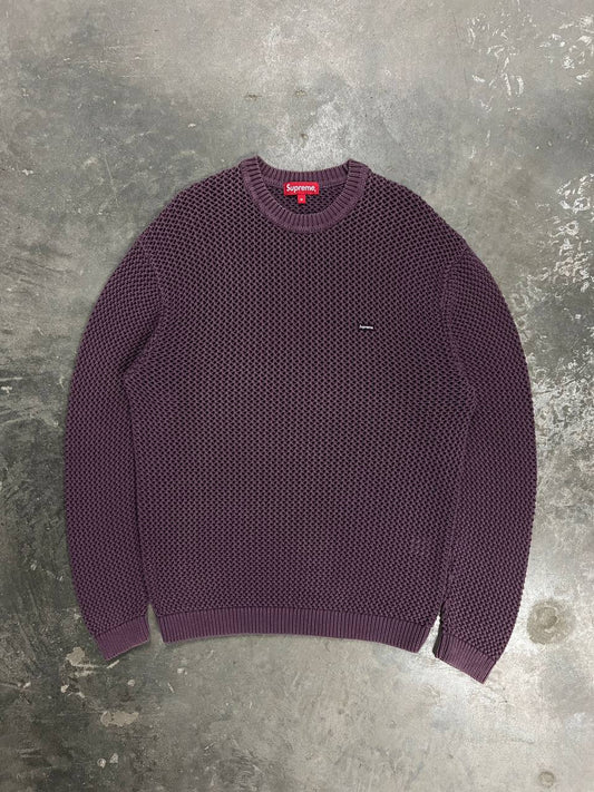 SS22 Supreme Open Knit Small Box Sweater