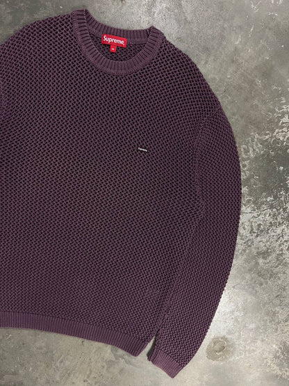 SS22 Supreme Open Knit Small Box Sweater