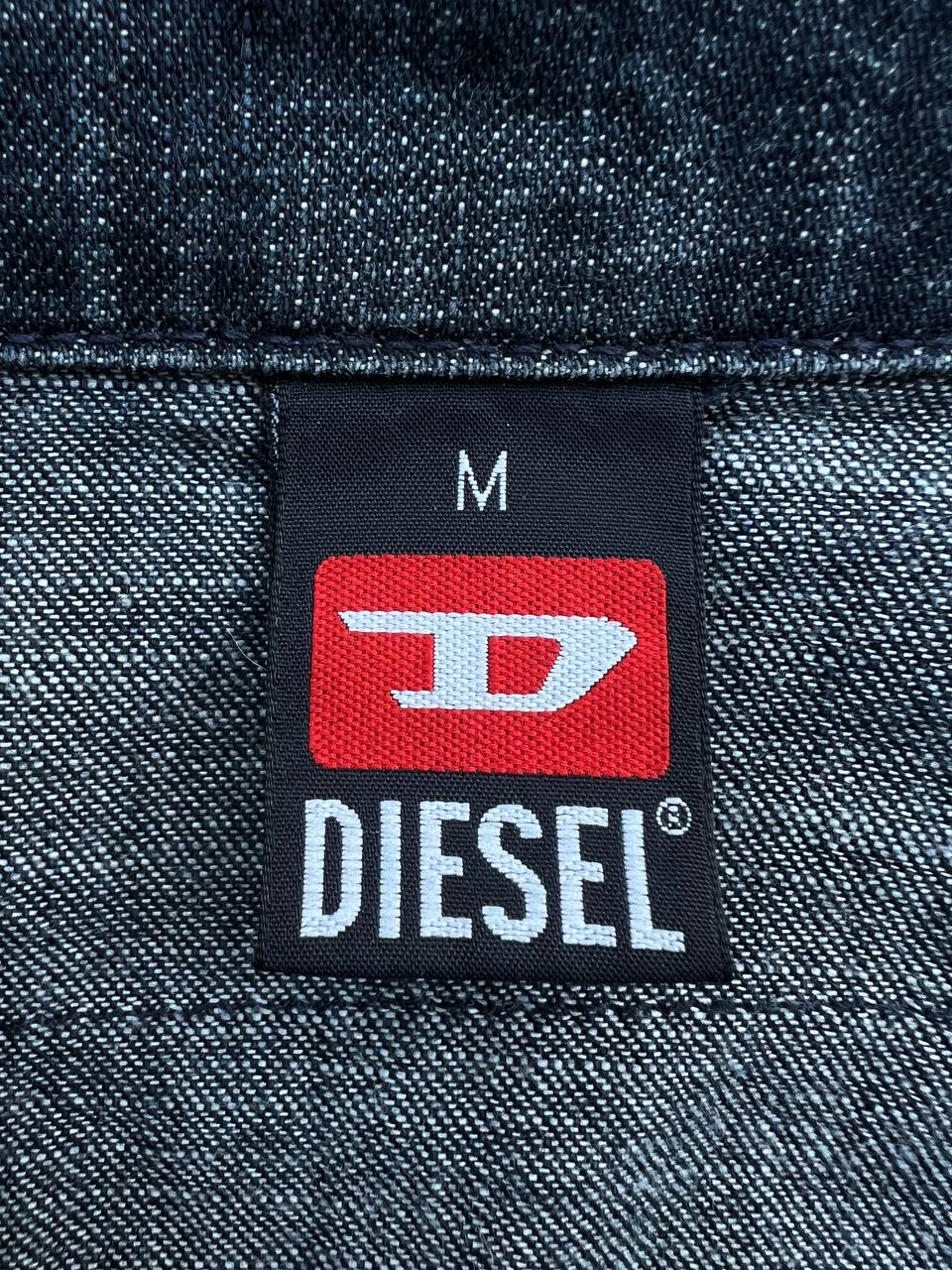 Vintage Diesel Indigo Tech Denim Overshirt Jacket
