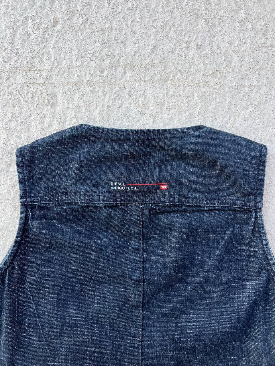 Vintage Diesel Indigo Tech Vest