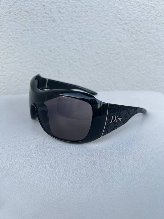 Vintage Dior Cannage Mask Sunglasses