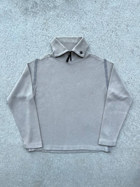 90s Vintage Massimo Osti Production Sweatshirt Half Zip Sweater