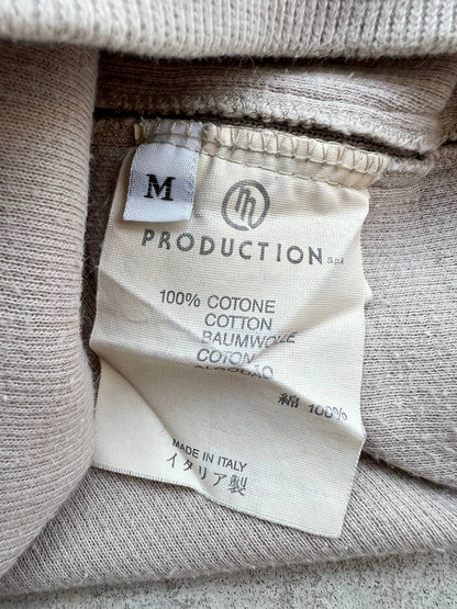 90s Vintage Massimo Osti Production Sweatshirt Half Zip Sweater