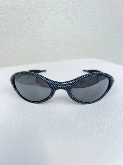 1996 Vintage Oakley Eye Jacket Gen 1 Fingerprint Sunglasses
