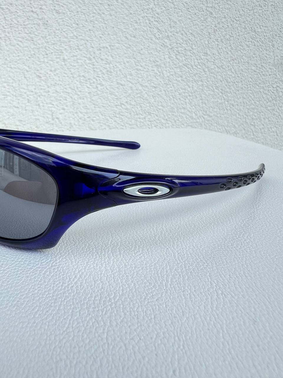 2001 Vintage Oakley Fives 2.0 Crystal Blue Sunglasses