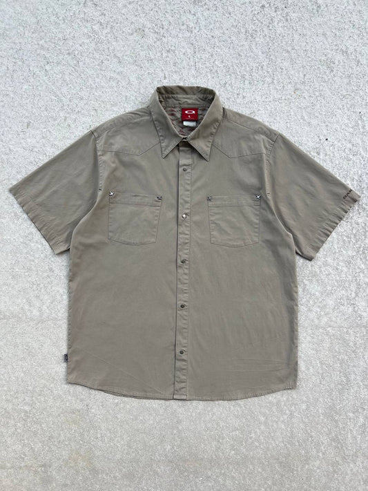 00s Vintage Oakley Skull Shirt