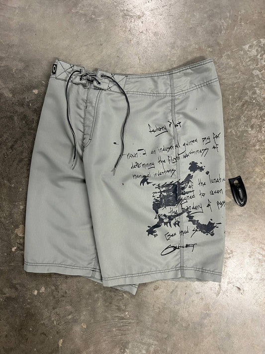 00s Vintage Oakley Skull Shorts