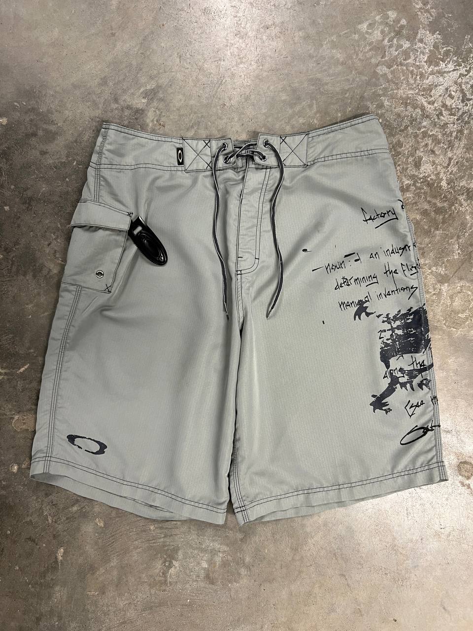 00s Vintage Oakley Skull Shorts