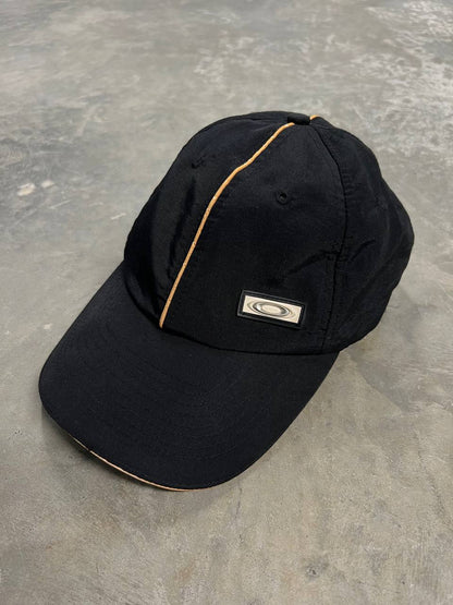 90s Vintage Oakley Software Hat Black Nylon Cap