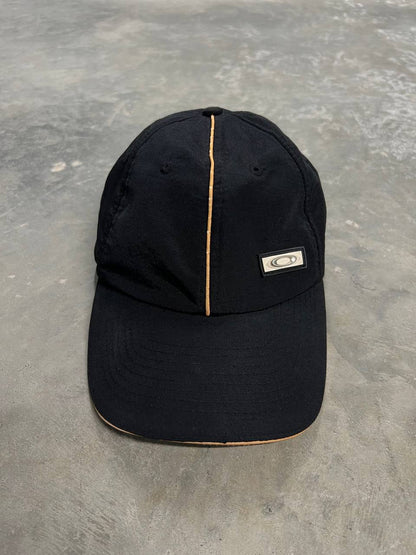 90s Vintage Oakley Software Hat Black Nylon Cap
