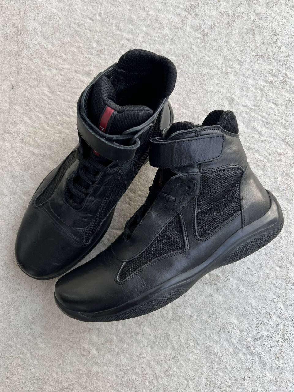 Vintage Prada Americas Cup High Top Sneakers