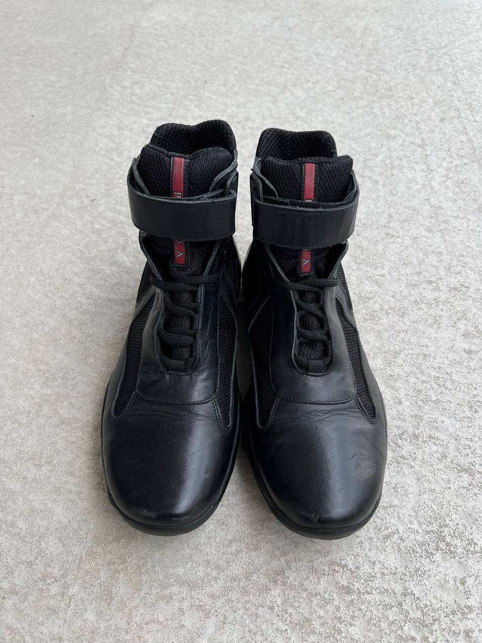 Vintage Prada Americas Cup High Top Sneakers