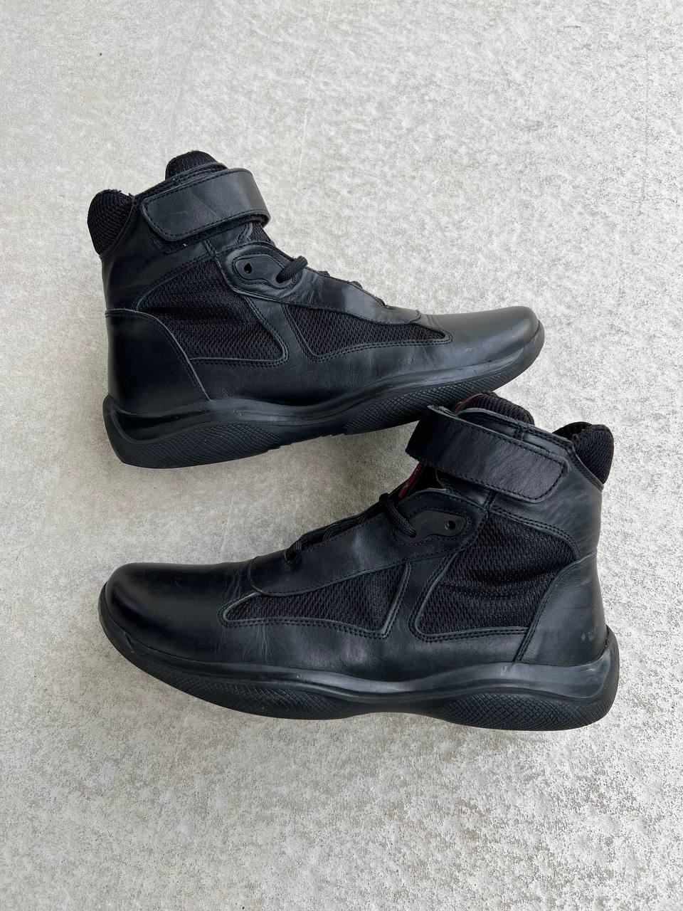 Vintage Prada Americas Cup High Top Sneakers